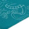 Gaiam Print Yoga Mat, Non Slip Exercise & Fitness Mat for All Types of Yoga, Pilates & Floor Exercises(Under the Sea)
