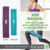 Gaiam Restore Booty Bands Resistance Loops Hip Band Circle, Set of 2 Elastic Glute Bands for Women & Men in Progressive Resistance for Legs, Butt, Thigh, Squats, Ankle, Exercise Guide Included(1 EA)