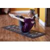 Gaiam Restore Fitness Exercise Mat with Self-Guided Exercise Illustrations Printed on Mat, 10mm Thick
