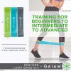 Gaiam Restore Loop Band Kit,Set of 3, Light, Medium,Heavy Lower Body Loop Resistance Bands for Legs and Booty Exercises & Workouts,15″x 4″Bands(15″ x 4″ Bands)