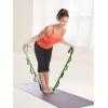 Gaiam Restore Multi-Grip Stretch Strap, Green(1 EA)