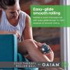 Gaiam Restore Rolling Massager (Cold Therapy), Ergonomic 360° Easy-Glide Muscle Roller for Full Body Relief, Travel-Friendly Design, Massage Tool to Help with Sore Muscles and Post-Workout Recovery(1 EA)