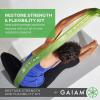 Gaiam Restore Strength and Flexibility Resistance Band Kit Set(Assorted)