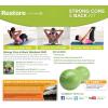 Gaiam Restore Strong Core & Back Care Massage Kit Green, Small