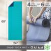Gaiam Solid Color Yoga Mat, Non Slip Exercise & Fitness Mat for All Types of Yoga, Pilates & Floor Exercises(Open Sea)