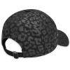 Gaiam Women’s Classic Fitness Running Hat – Ponytail Hats with Quick-Dry Sweatband for Hiking & Summer Beach Vacation(Leopard Print Black)