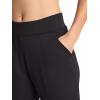 Gaiam Womens Hudson Jogger, Relaxed Fit, 28” Inseam, Soft Midweight Material(Black (Tap Shoe))