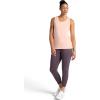 Gaiam Womens Hudson Scoop Neck Tank Top, Relaxed Fit, Stretch Midweight Material, High-Low Hem(Peach Melba)