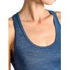 Gaiam Women’s Jenna Marled Scoopneck Tank Top, Relaxed Fit, Stretch Lightweight Material(Moonlit Ocean Heather)