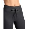Gaiam Womens Marled High-Rise Flare Pant, Slim Fit, 31.5” Inseam, Stretch Midweight Heathered Material(Black Heather (Tap Shoe))
