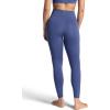 Gaiam Womens Om High-Rise Activate 7/8 Legging, Slim Fit, 25” Inseam, Moisture-Wicking(Blue Indigo)