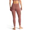 Gaiam Womens Om High-Rise Activate 7/8 Legging, Slim Fit, 25” Inseam, Moisture-Wicking(Cafe Mocha)