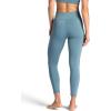 Gaiam Womens Om High-Rise Activate 7/8 Legging, Slim Fit, 25” Inseam, Moisture-Wicking(Goblin Blue)