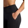 Gaiam Women’s Wide Legging, Cropped Fit, 22.5” Inseam(Black (Tap Shoe))