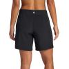 Gaiam Women’s Willow Walking Woven 7” Short, Standard Fit, Stretch Lightweight Material(Black (Tap Shoe))