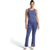 Gaiam Womens Yoga Pant, Slim Fit, Stretch Midweight Material, Moisture-Wicking(Blue Indigo)