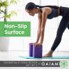 Gaiam Yoga Block – Supportive Latex-Free Eva Foam – Soft Non-Slip Surface with Beveled Edges for Yoga, Pilates, Meditation – Yoga Accessories for Stability, Balance, Deepen Stretches(2pk Black)