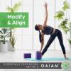 Gaiam Yoga Block – Supportive Latex-Free Eva Foam – Soft Non-Slip Surface with Beveled Edges for Yoga, Pilates, Meditation – Yoga Accessories for Stability, Balance, Deepen Stretches(2pk Black)