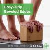 Gaiam Yoga Block – Supportive Latex-Free Eva Foam – Soft Non-Slip Surface with Beveled Edges for Yoga, Pilates, Meditation – Yoga Accessories for Stability, Balance, Deepen Stretches(Cork (Premium))