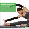 Gaiam Yoga Compression Sleeves – Pair of Sleeves for Pilates, Training, General Fitness – Comfort-Fit Support for Muscles – Sold as Pairs in 18″ Arm and 22″ Leg Sleeve Options (One Size Fits Most)(Arm Sleeves Set of 2)