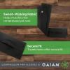 Gaiam Yoga Compression Sleeves – Pair of Sleeves for Pilates, Training, General Fitness – Comfort-Fit Support for Muscles – Sold as Pairs in 18″ Arm and 22″ Leg Sleeve Options (One Size Fits Most)(Arm Sleeves Set of 2)