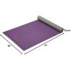 Gaiam Yoga Mat – Easy Roll 6mm Exercise & Fitness Mat Perforated Easy Rollup Edge for All Types of Yoga, Pilates & Floor Exercises (68″ x 24″ x 6mm Thick)