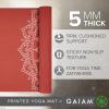 Gaiam Yoga Mat – Premium 5mm Print Thick Non Slip Exercise & Fitness Mat for All Types of Yoga, Pilates & Floor Workouts (68″ x 24″ x 5mm)(Sunburnt Marrakesh)