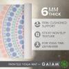 Gaiam Yoga Mat – Premium 6mm Print Extra Thick Non Slip Exercise & Fitness Mat for All Types of Yoga, Pilates & Floor Workouts (68″L x 24″W x 6mm Thick)(Rainbow Trance)