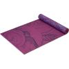 Gaiam Yoga Mat – Premium 6mm Print Reversible Extra Thick Non Slip Exercise & Fitness Mat for All Types of Yoga, Pilates & Floor Workouts (68″ x 24″ x 6mm Thick)(Lilac Aurora)