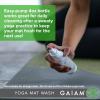 Gaiam Yoga Mat Cleaner Spray (4oz), Green