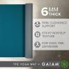 Gaiam Yoga Mat Performance TPE Exercise & Fitness Mat for All Types of Yoga, Pilates & Floor Exercises(Lake)