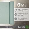Gaiam Yoga Mat Performance TPE Exercise & Fitness Mat for All Types of Yoga, Pilates & Floor Exercises(Speckle Sea Salt)