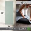 Gaiam Yoga Mat Performance TPE Exercise & Fitness Mat for All Types of Yoga, Pilates & Floor Exercises(Speckle Sea Salt)
