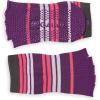 Gaiam Yoga Socks – Toeless Grippy Non Slip Sticky Grip Accessories for Women & Men(Pink/Purple)