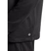 Gaiam mens Restorative Hoodie, Relaxed Fit, Stretch Heavyweight Fleece Material(Black)