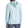 Gaiam mens Zen Flex Pullover Hoodie, Standard Fit, Stretch Midweight Terry Material(Slate)