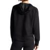 Gaiam womens Hudson Hoodie, Relaxed Fit, Stretch Cool Touch Fabric(Black (Tap Shoe))