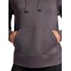 Gaiam womens Hudson Hoodie, Relaxed Fit, Stretch Cool Touch Fabric(Shadow)