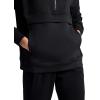 Gaiam womens Popover Quarter-zip, Relaxed Cropped Fit, Stretch Midweight Material(Black (Tap Shoe))