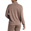 Gaiam womens Popover Quarter-zip, Relaxed Cropped Fit, Stretch Midweight Material(Falcon)