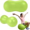 Active Seat Peanut Shaped Bounce Desk Chair, Exercise Yoga Balance Sitting Ball(Lime)