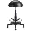 Gaiam Balance Ball Chair Stool, Half-Dome Stability Ball Adjustable Tall Office(Black | 33-Inch)