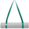 Gaiam Easy-Cinch Yoga Mat Sling – Durable Carrying Strap for Yoga Mat with Metal D-Rings for Secure Fit (No Mat Included)(Turquoise Sea Or Granite Storm)