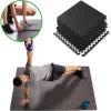 Gaiam Essentials Interlocking Exercise Mat, Square Puzzle Foam Tiles Home Gym Fitness Mat Workout Flooring, Multi-Purpose Use in Garage, Basement, Kids/Baby Play Areas, 23.5″ x 23.5″ x 0.48″ Thick