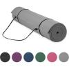 Gaiam Essentials Premium Yoga Mat with Carrier Sling(Grey)