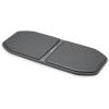 Gaiam Evolve Balance Board Standing Desk, Anti Fatigue Wobble Board for Home Office, Physical Therapy, Exercise Equipment, Stability Rocker for Constant Movement, Increase Focus, Floor Mat Alternative(Grey/Black)