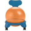 Gaiam Kids Balance Ball Chair – Classic Children’s Stability Ball Chair, Alternative School Classroom Flexible Desk Seating for Active Students with Satisfaction Guarantee, Blue/Green(Blue/Orange)