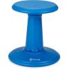 Gaiam Kids Wobble Stool Desk Chair – Alternative Flexible Seating Balance Wiggle Chair | ADHD Sensory Fidget Core Rocker Child Seat Elementary School Classroom Furniture for Student, Toddler, Ages 5-8(Blue)