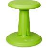 Gaiam Kids Wobble Stool Desk Chair – Alternative Flexible Seating Balance Wiggle Chair | ADHD Sensory Fidget Core Rocker Child Seat Elementary School Classroom Furniture for Student, Toddler, Ages 5-8(Lime)