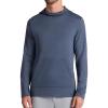 Gaiam Mens Bliss Balance Long Sleeve Pullover Hoodie, Relaxed Fit, Stretch Midweight Material(Cool Grey Heather)